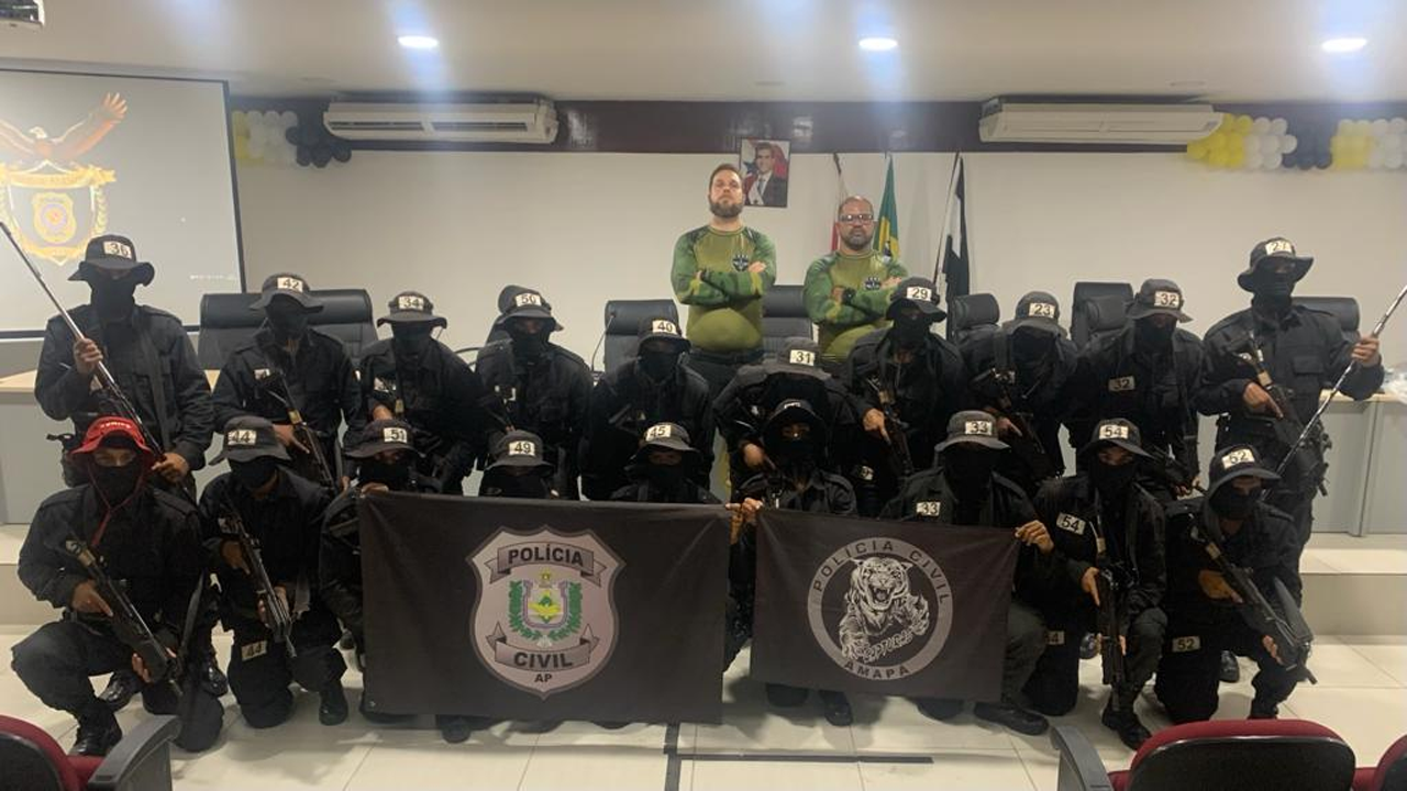 DELEGADO E AGENTE DA POLÍCIA CIVIL DO AMAPÁ MINISTRAM INSTRUÇÃO NO VIII CURSO DE OPERAÇÕES POLICIAIS DA POLÍCIA CIVIL DO PARÁ
